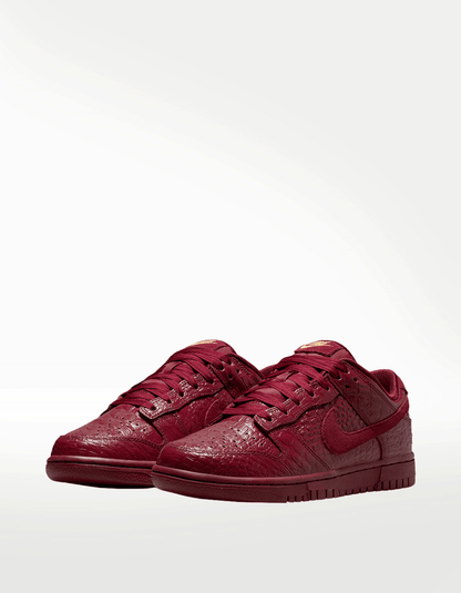 Tenis Nike Dunk Low Rojo - Mujer