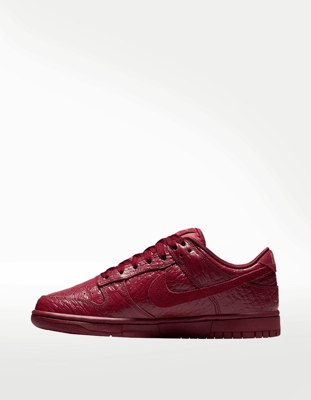 Tenis Nike Dunk Low Rojo - Mujer