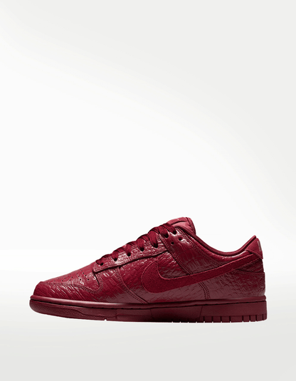 Tenis Nike Dunk Low Rojo - Mujer