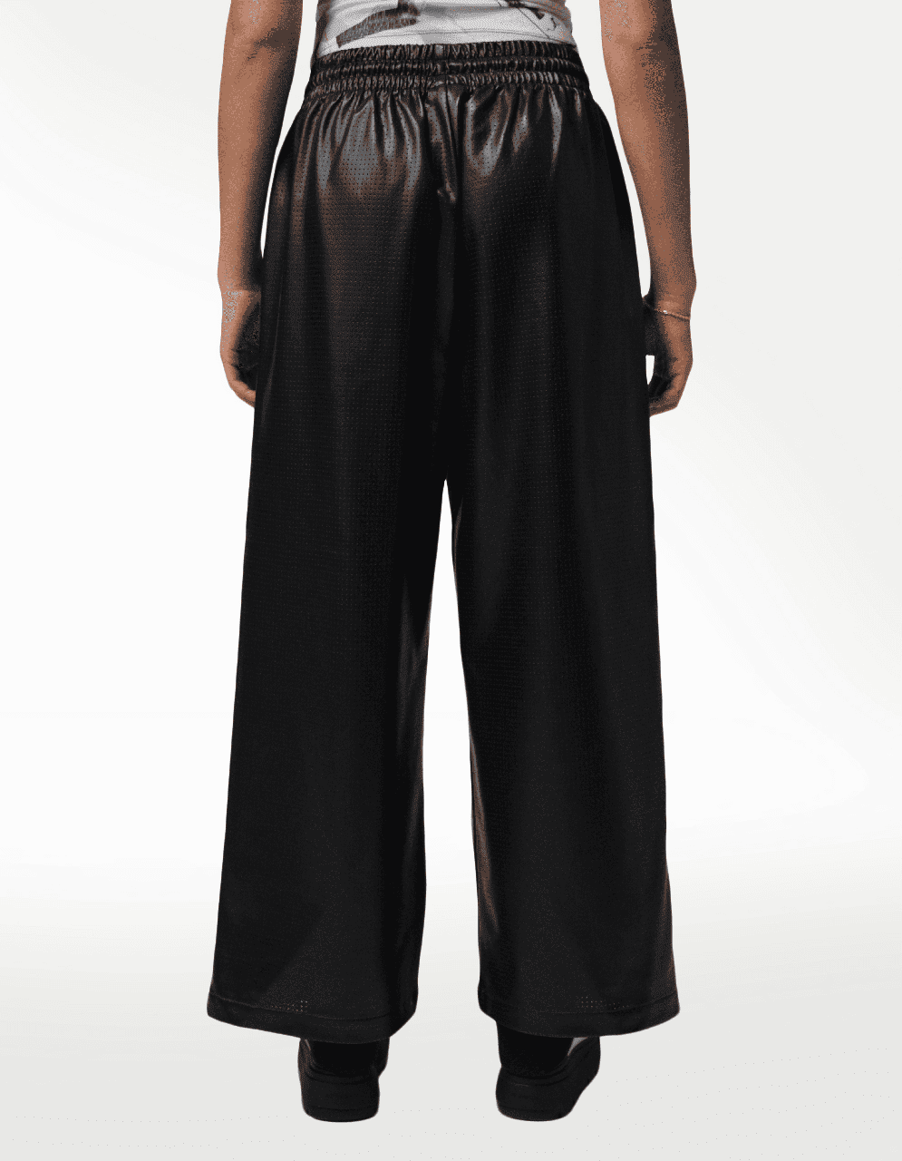 Pants Jordan Flight FX Leather Negro - Mujer