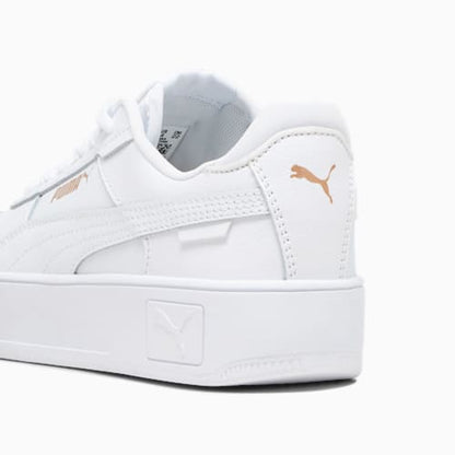Tenis Puma Carina Street Jr Mujer - Blanco