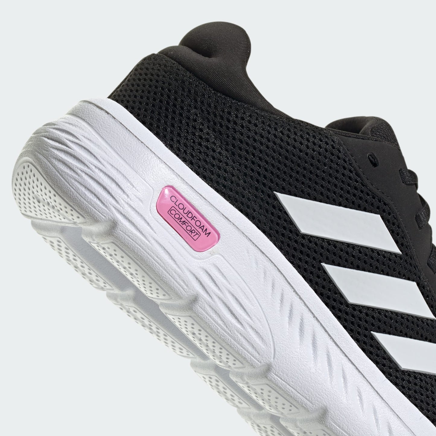Tenis Adidas Cloudfoam Comfy Negro - Mujer