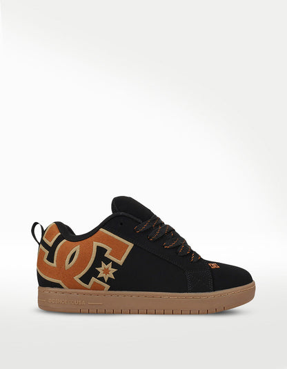 Tenis DC Shoes Court Graffik Negro - Hombre