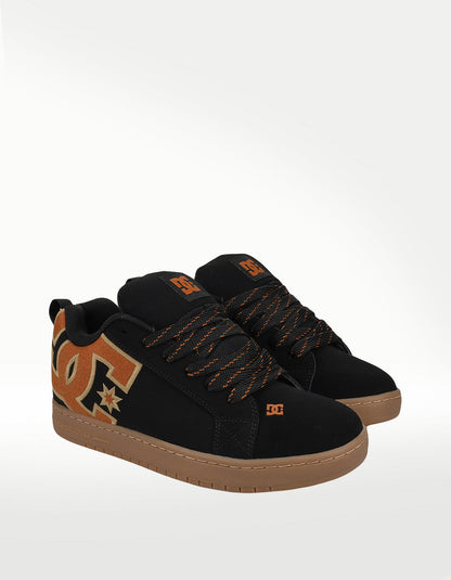 Tenis DC Shoes Court Graffik Negro - Hombre