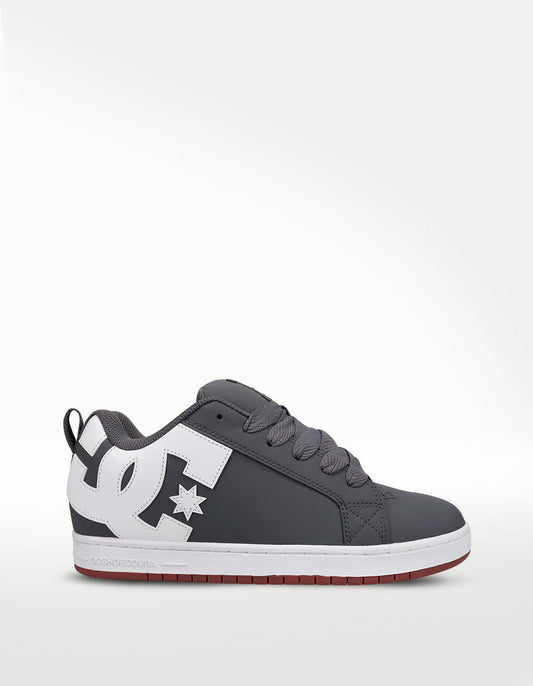 Tenis DC Shoes Court Graffik Gris - Hombre