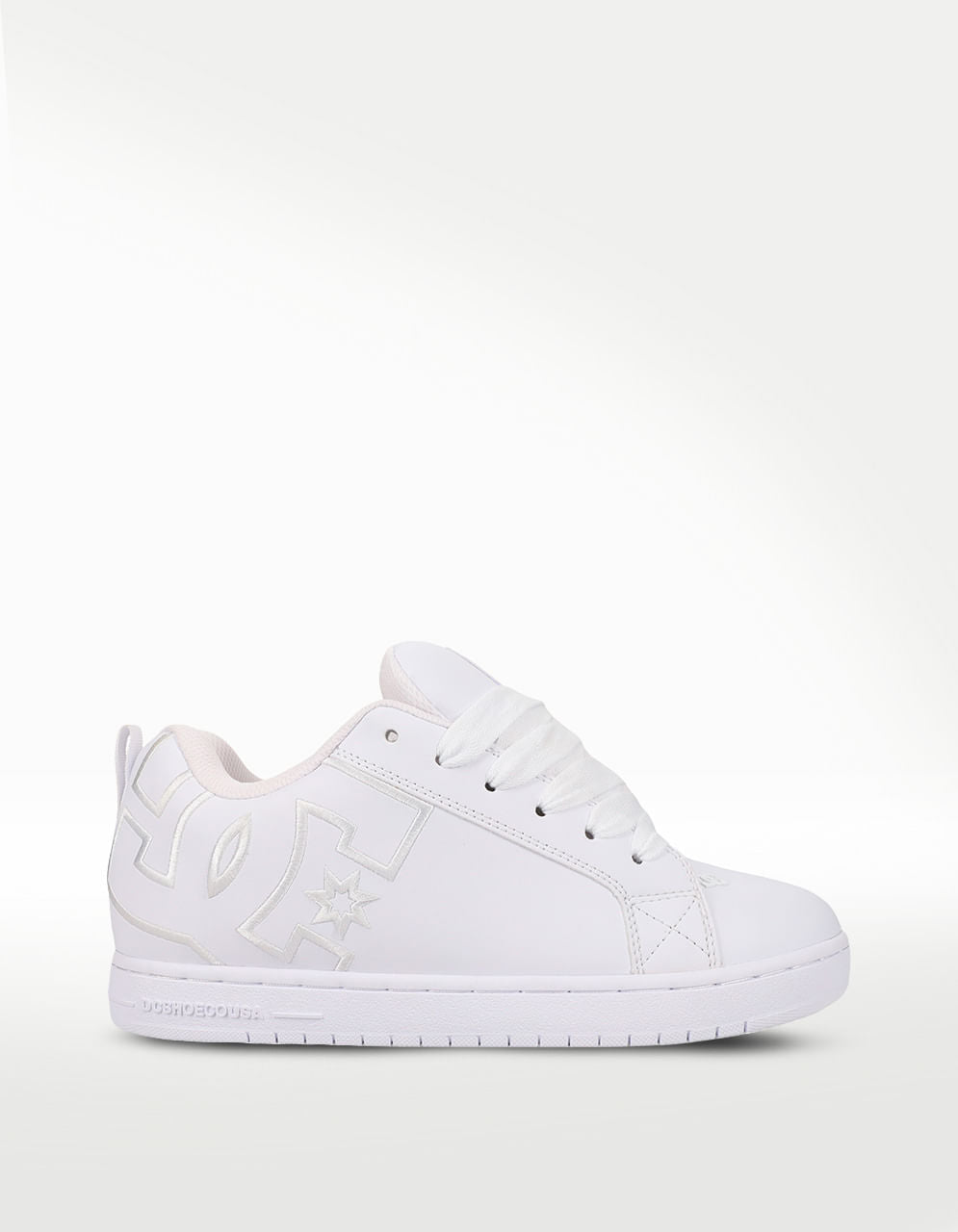 Tenis DC Shoes Court Graffik Blanco - Hombre