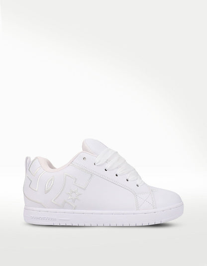Tenis DC Shoes Court Graffik Blanco - Hombre
