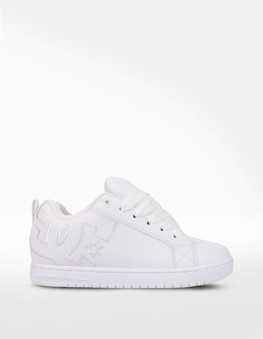 Tenis DC Shoes Court Graffik Blanco - Hombre