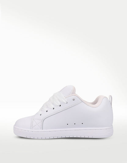 Tenis DC Shoes Court Graffik Blanco - Hombre