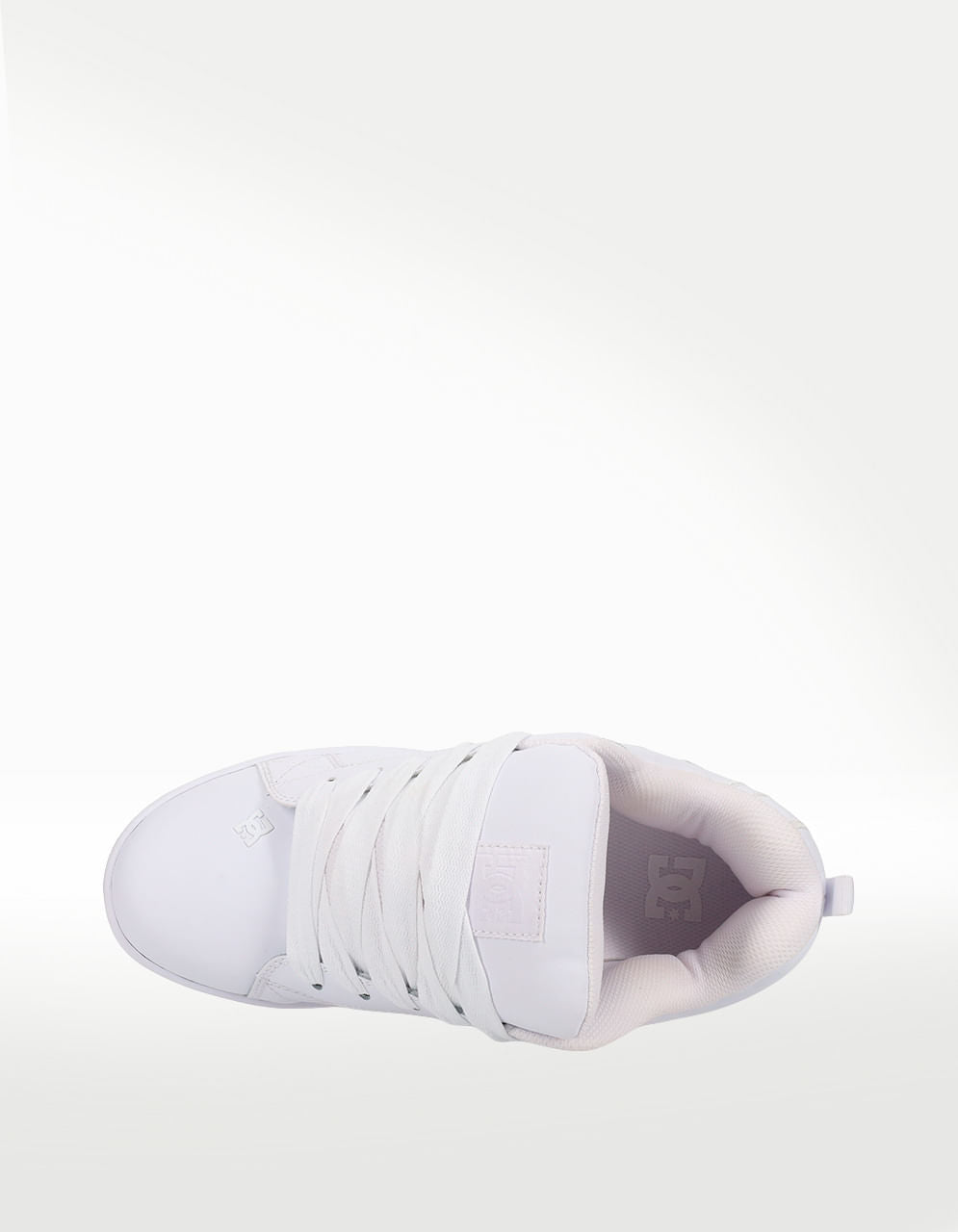 Tenis DC Shoes Court Graffik Blanco - Hombre