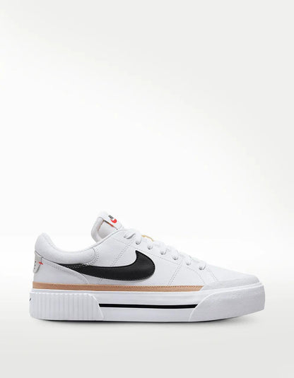 Tenis Nike Court Legacy Lift Blanco - Mujer