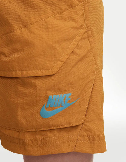 Short Nike NSW Wvn Utility Cargo Naranja - Niño