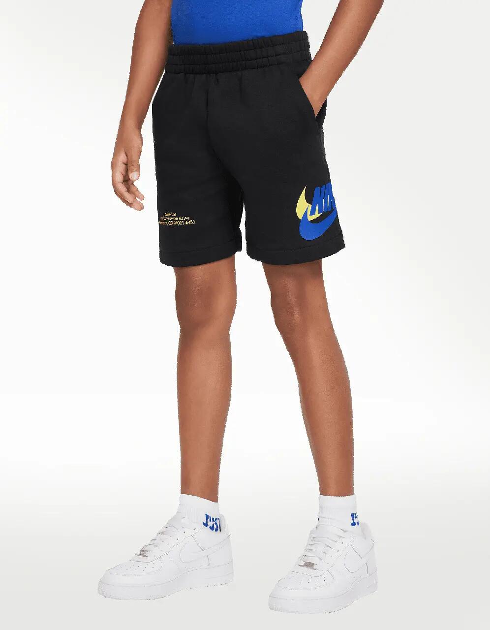 Conjunto Nike K NSW HBR Icon Flc Negro - Niño