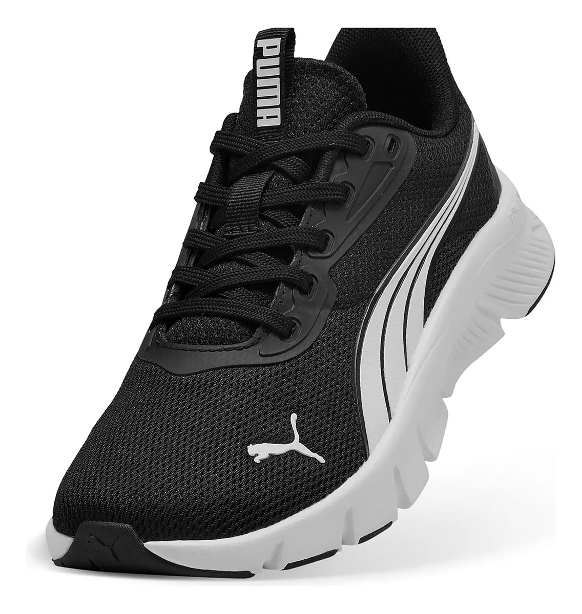 Tenis Puma Flexfocus Negro - Niños