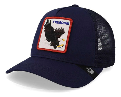 Gorra Goorin Bross Freedom Trucker - Azul Marino