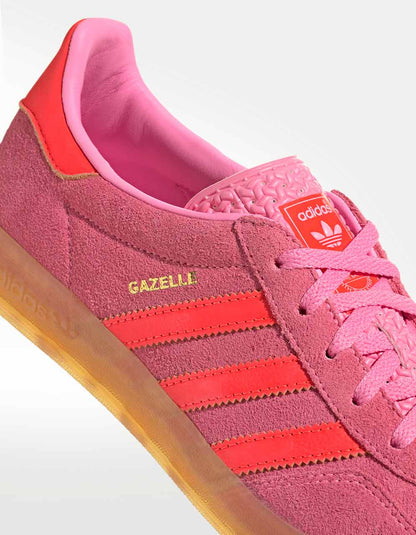 Tenis Adidas Gazelle Indoor Rojo - Mujer