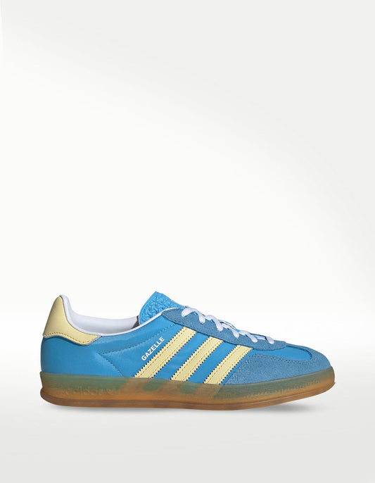Tenis Adidas Gazelle Indoor Azul - Mujer