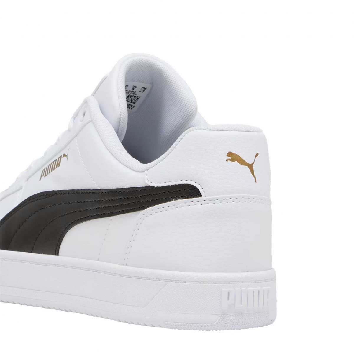 Tenis Puma Caven 2.0 Blanco/Negro - Mujer