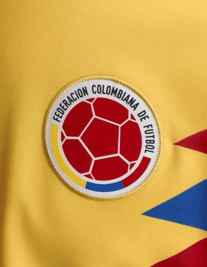 Jersey Adidas Visitante Selección Colombia 1990 Retro Copa Mundial Multicolor - Mujer