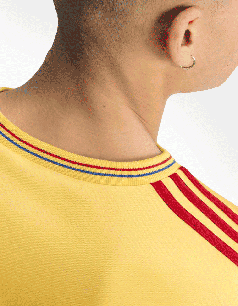 Jersey Adidas Visitante Selección Colombia 1990 Retro Copa Mundial Multicolor - Mujer