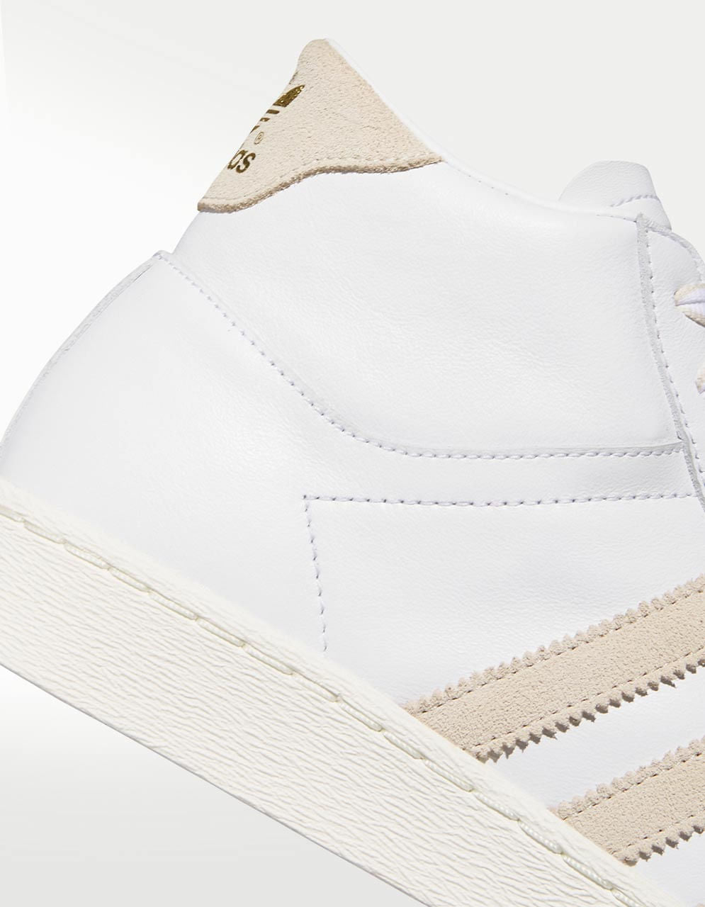 Tenis Adidas Jabbar Hi Blanco - Mujer