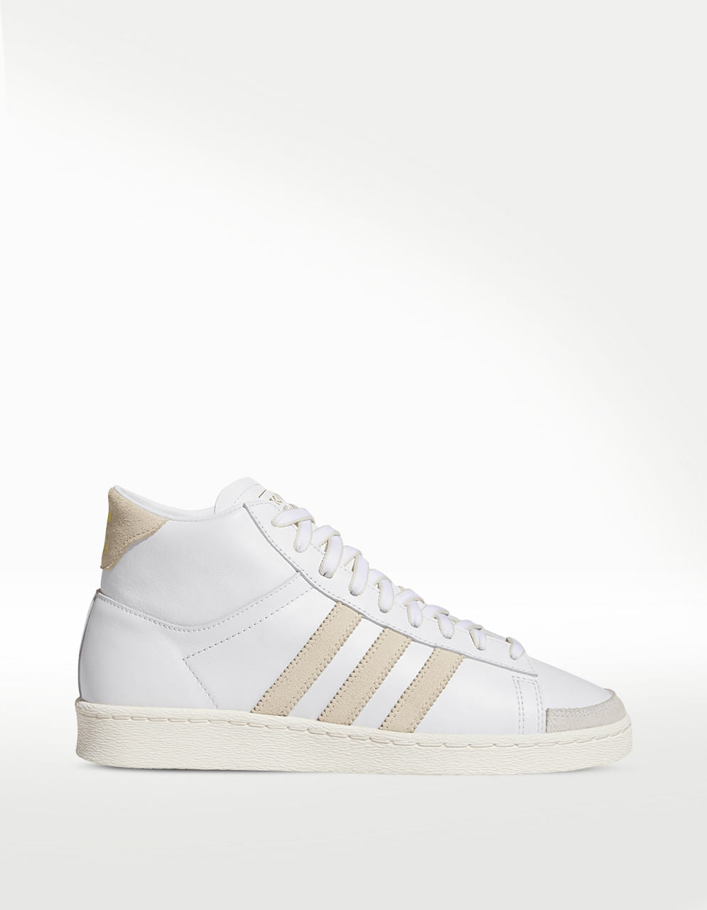Tenis Adidas Jabbar Hi Blanco - Mujer