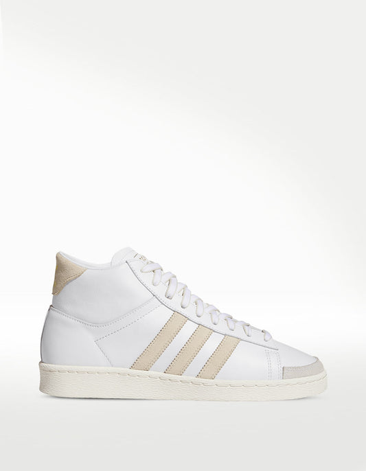 Tenis Adidas Jabbar Hi Blanco - Mujer