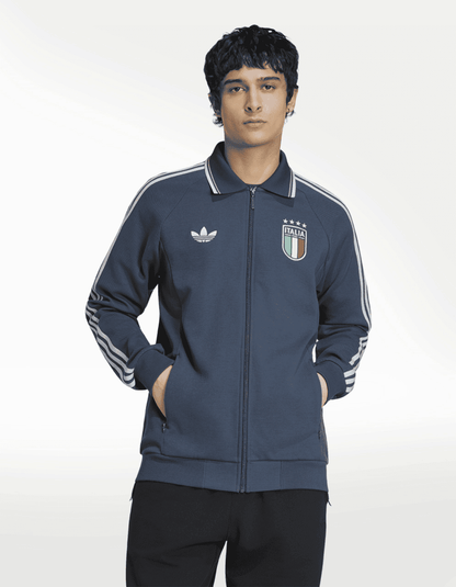Chamarra Adidas Anthem Visitante Italia Multicolor - Mujer