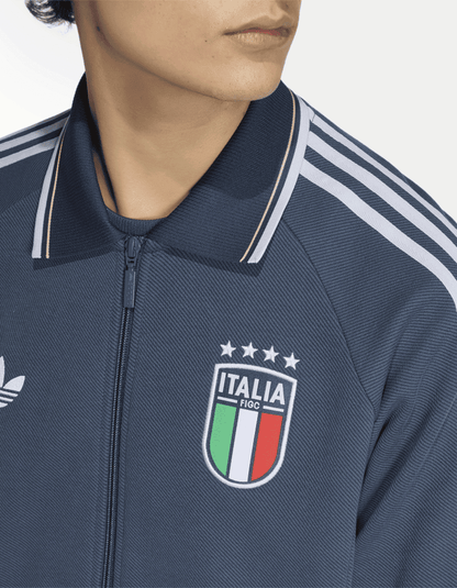 Chamarra Adidas Anthem Visitante Italia Multicolor - Mujer