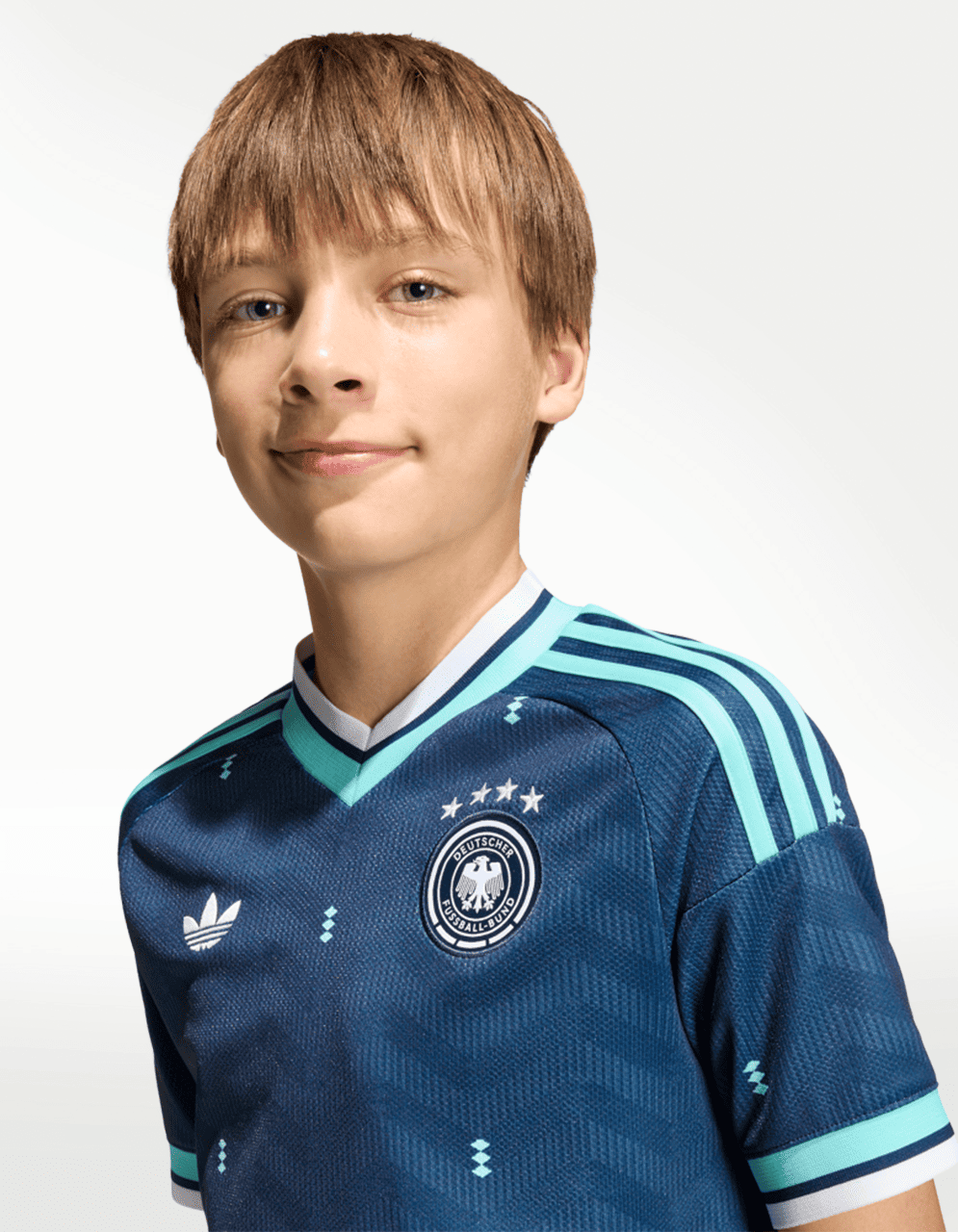Jersey Adidas Visitante Alemania 26 Multicolor - Niño
