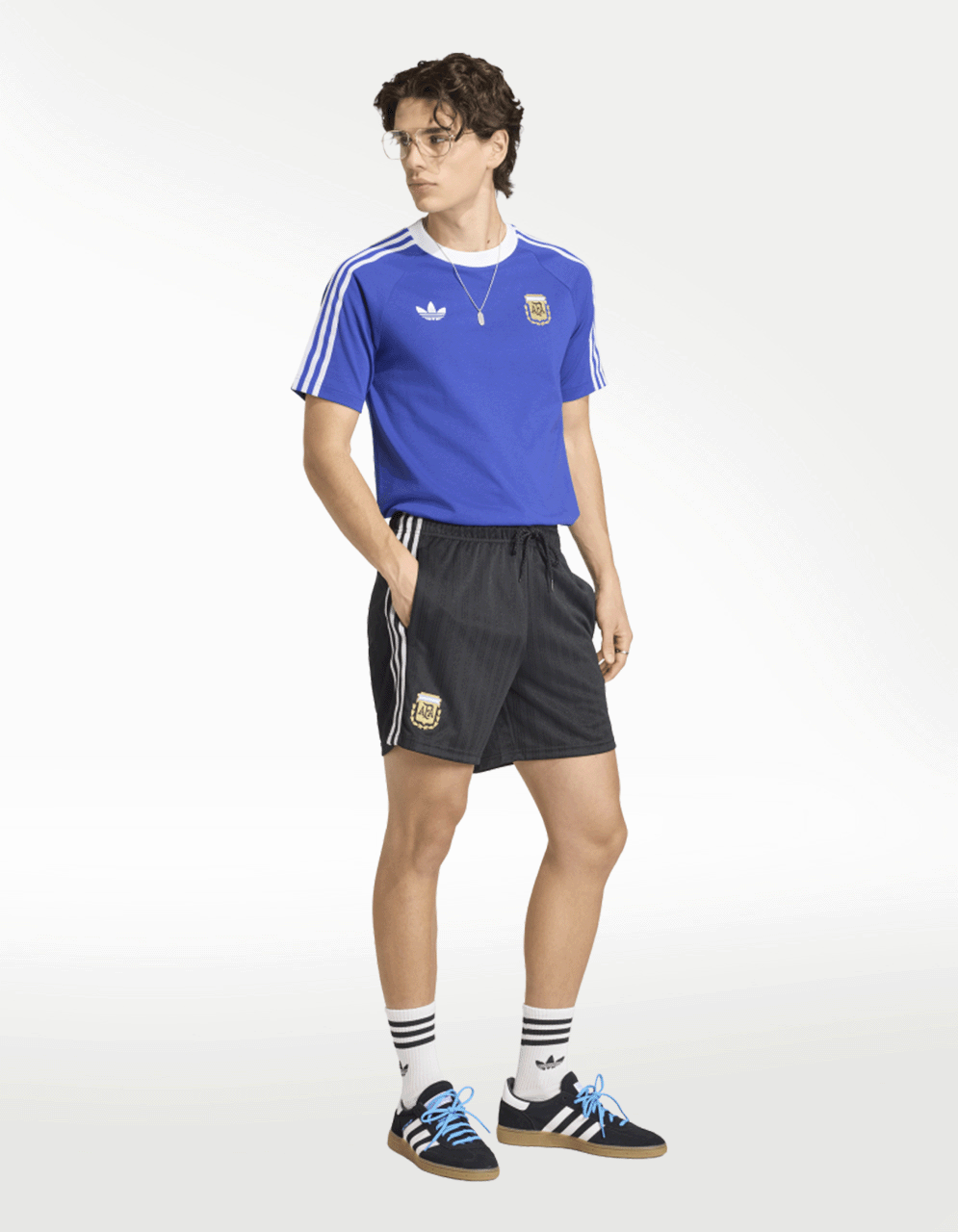 Playera Adidas AFA Argentina OG Multicolor - Mujer