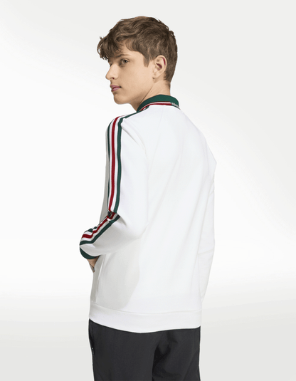 Chamarra Adidas Anthem Visitante Selección Nacional de México Blanco - Niño