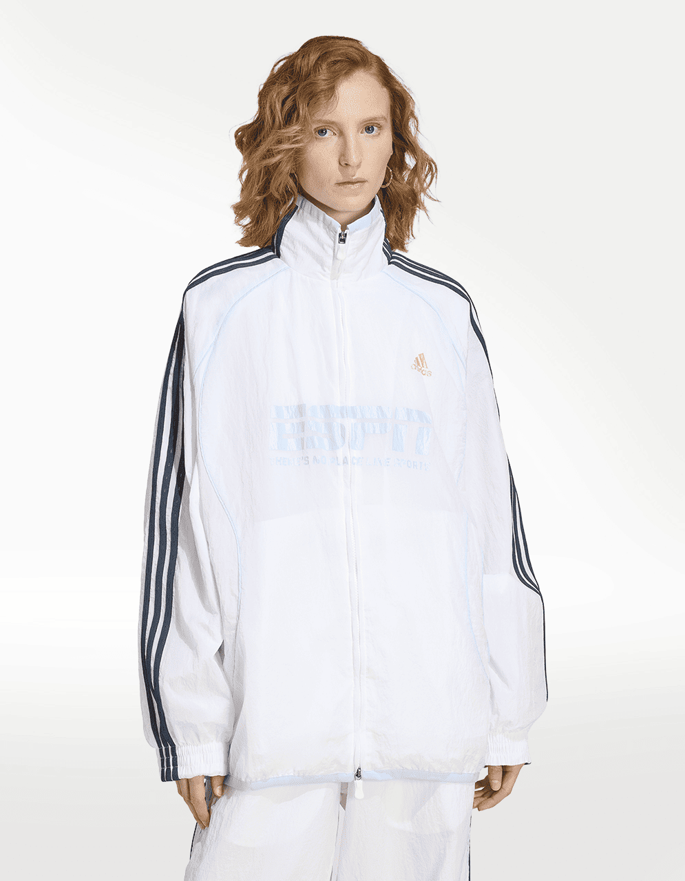 Chamarra Adidas Teamgeist Blanco - Mujer