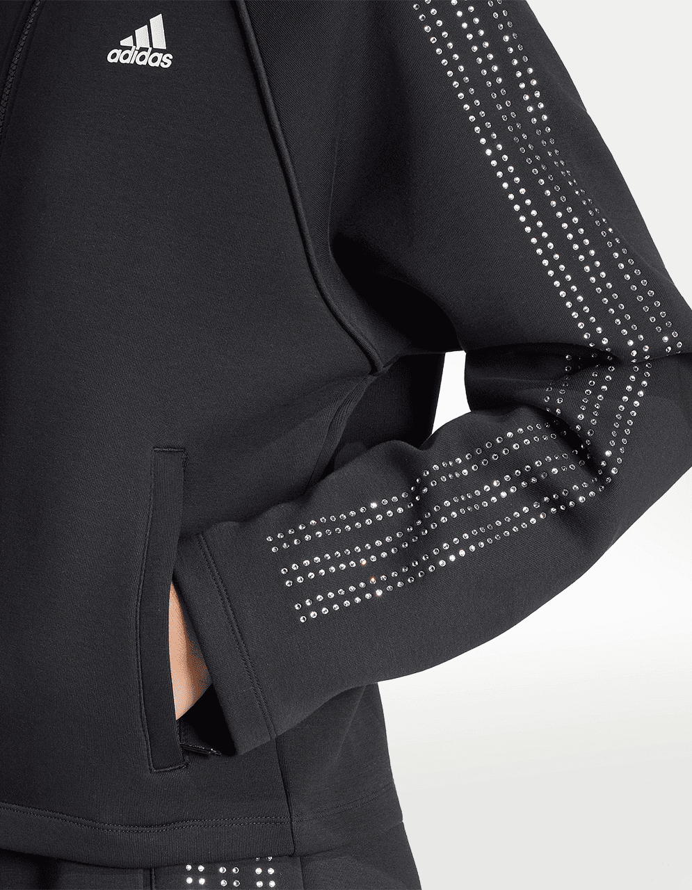 Chamarra Adidas Bomber Negro - Mujer