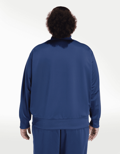 Chamarra Adidas FB TT Loose Azul - Mujer
