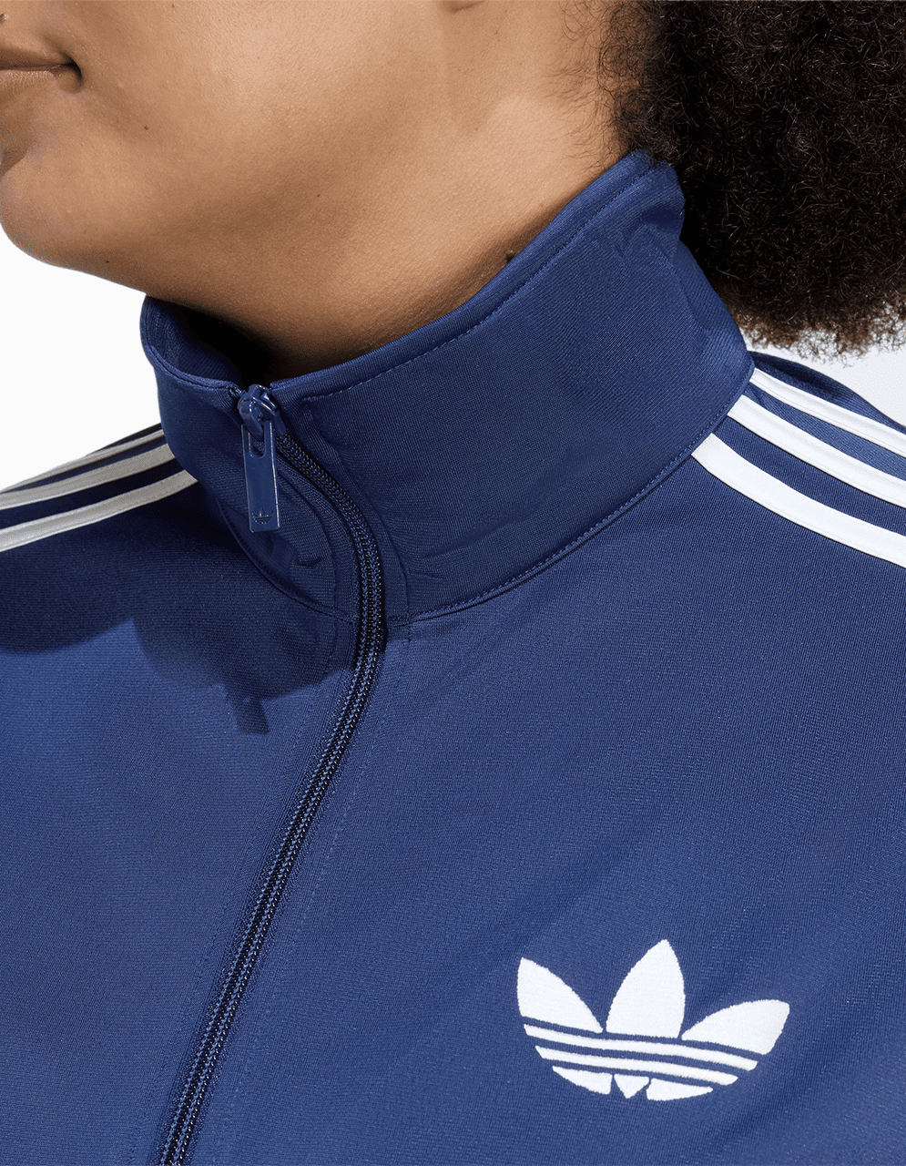 Chamarra Adidas FB TT Loose Azul - Mujer
