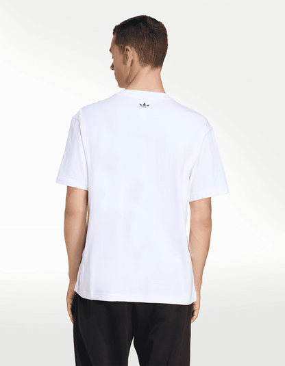 Playera Adidas GFX T Blanco - Hombre