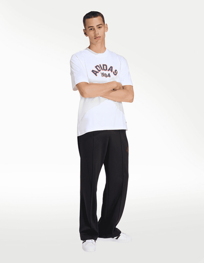 Playera Adidas GFX T Blanco - Hombre