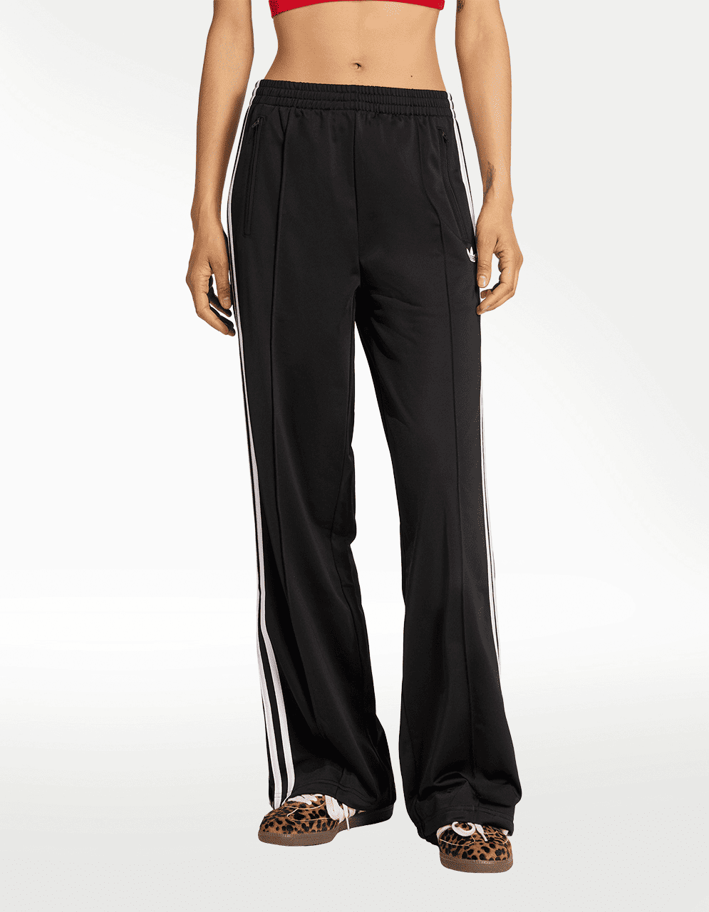 Pants Adidas FB Loose Negro - Mujer