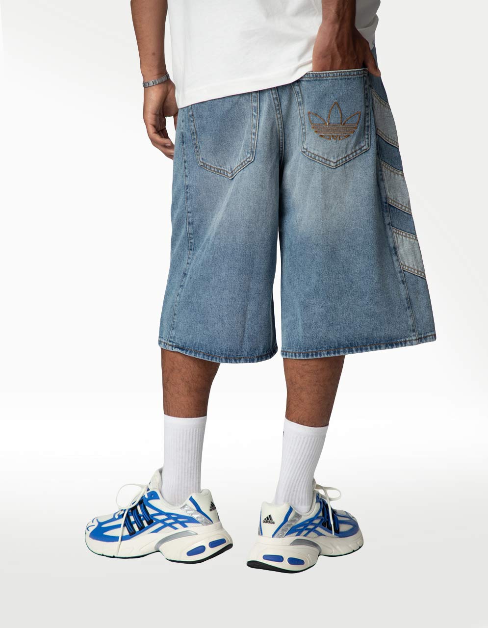 Short Adidas Denim Sho Multicolor - Hombre