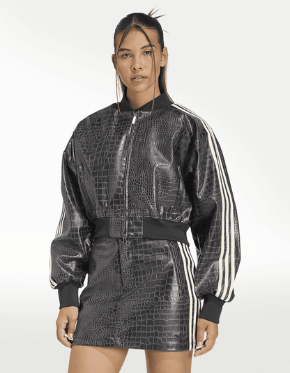 Chamarra Adidas SST Plthr Negro - Mujer