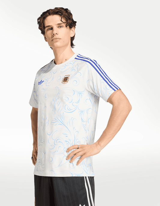 Playera Adidas AFA Argentina OG Blanco - Mujer