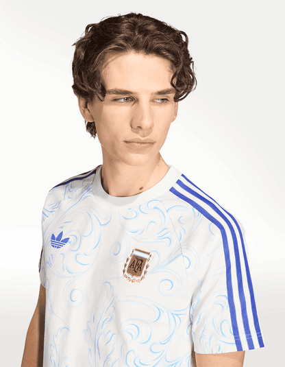 Playera Adidas AFA Argentina OG Blanco - Mujer