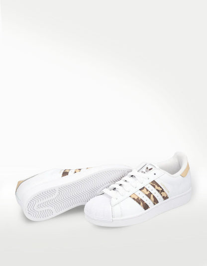 Tenis Adidas Superstar II Café - Hombre