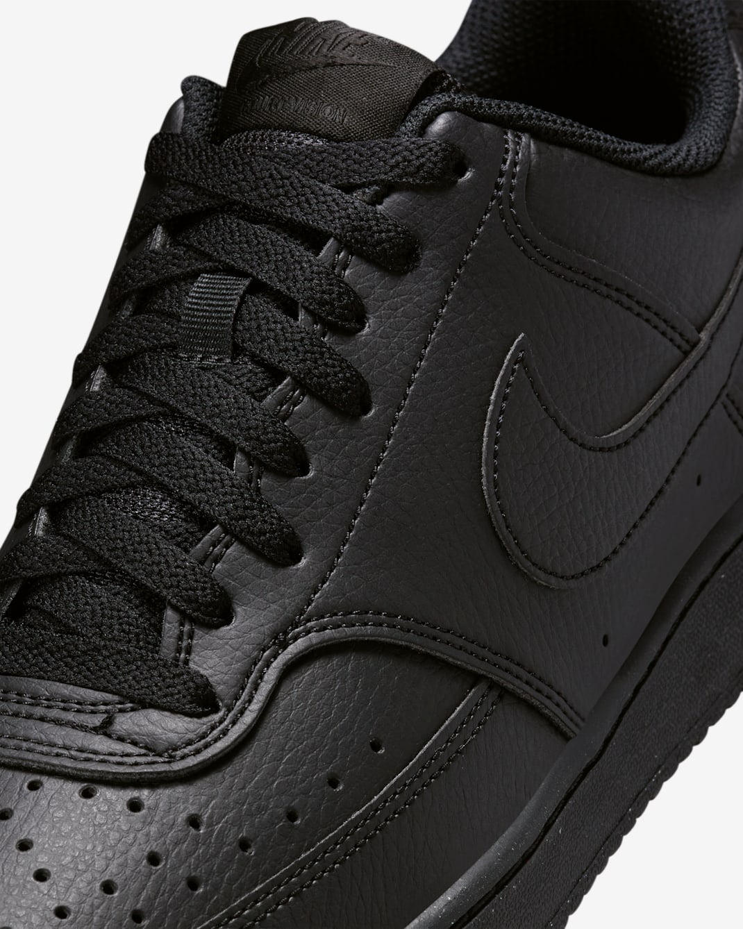 Tenis Nike Court Vision Low Negro - Hombre