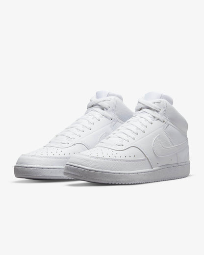 Tenis Nike Court Vision Mid Next Nature Hombre - Blanco