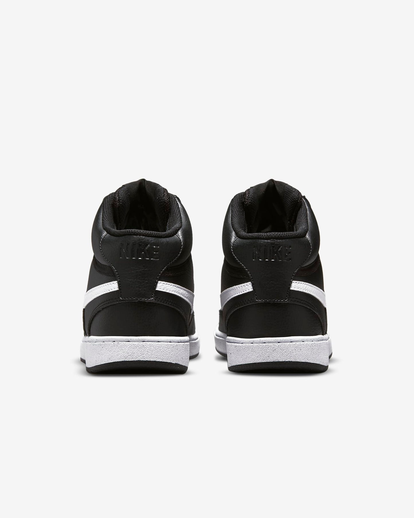 Tenis Nike Court Vision Mid Next Nature Hombre - Negro