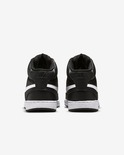 Tenis Nike Court Vision Mid Next Nature Hombre - Negro