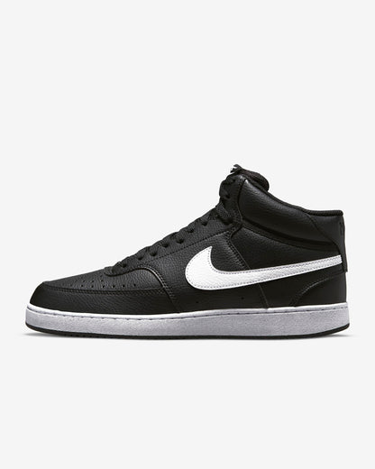 Tenis Nike Court Vision Mid Next Nature Hombre - Negro