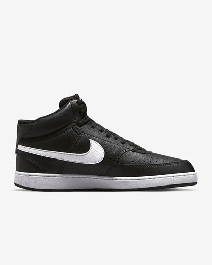 Tenis Nike Court Vision Mid Next Nature Hombre - Negro